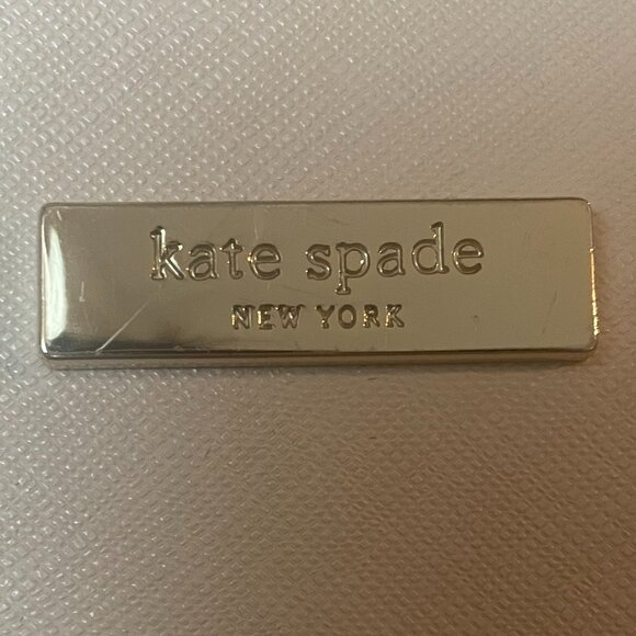 Kate Spade Darcy Small Top Zip Satchel Crossbody | Black & Cream - Picture 5 of 6